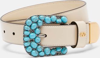 Valentino Garavani Cintura VLogo Signature 30 in pelle