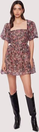 Lost + Wander Botanique Mini Dress In Multi