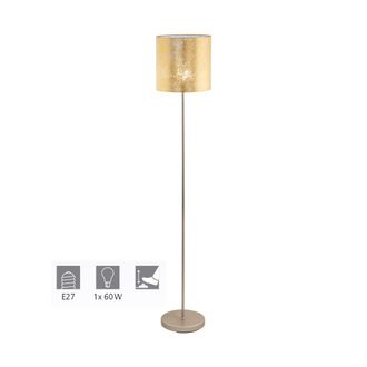 Eglo Eglo Lampada A Stelo, Champagne