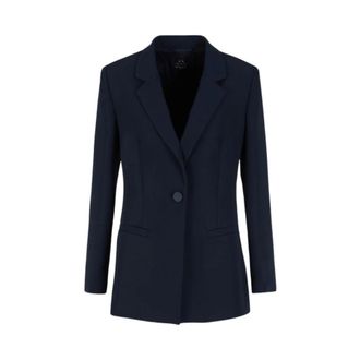 ARMANI EXCHANGE - 【美品】AX アルマーニエクスチェンジ　レディース　ブレザー　ネイビー ARMANI EXCHANGE - 【美品】AX アルマーニエクスチェンジ