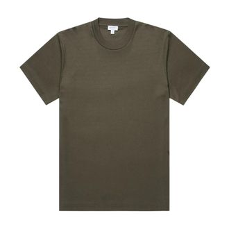 Sunspel Heren, Tops, Groen, Maat: M Katoen