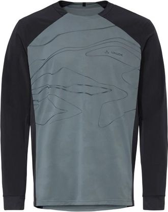 Vaude Moab L/S Pro Shirt Velotrikot f&uuml;r Herren | grau