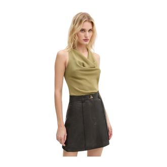 &Aacute;eron Overhemden, Dames, Groen, S, Polyester, Blouse