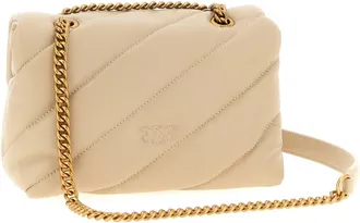 Pinko Crossbody Bag - Cream