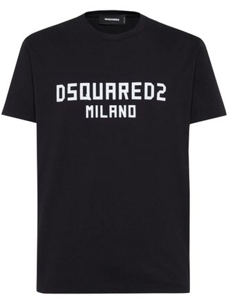 Dsquared2 logo-print T-shirt - Black