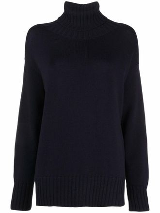 Drumohr Maglione a collo alto - Blu