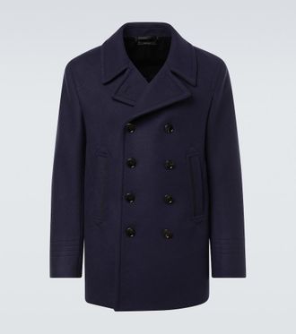 Tom Ford Wool felt peacoat