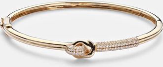 Stone and Strand Bracciale in oro 14kt con diamante