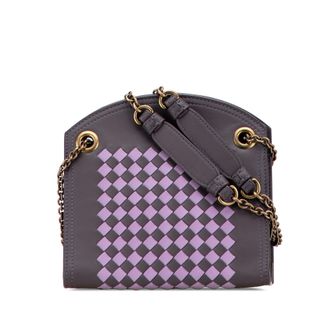 Bottega Veneta Tweedehands Nappa Intrecciato Schoudertas
