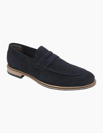 Frank Wright Mens Turnbull Mens Loafers - Navy - Size: 12