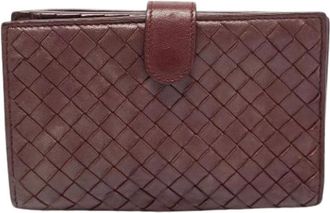 Bottega Veneta Pre-owned Wallets, female, Red, Size: ONE SIZE Pre-owned Vintage Wallet