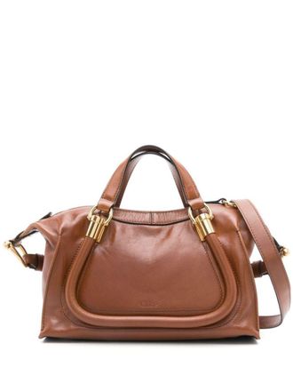 Chloé Paraty 24 Small In Glossy Leather Bags