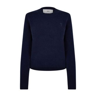 Ami De Coeur Logo Cashmere Jumper