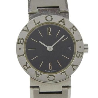 Bulgari Pre-owned Vintage Horloge - Dames - Vintage Horloges - Zwart - ONE Size - Vintage