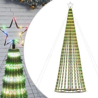 vidaXL &Aacute;rbol De Navidad Led 688 Leds De Colores 300 Cm Vidaxl