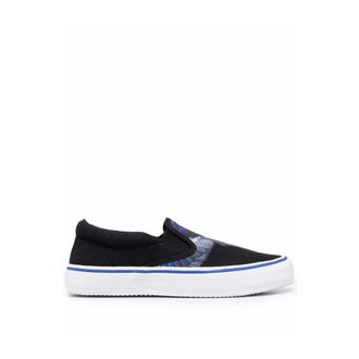 Marcelo Burlon Wings Logo Slip-On Sneakers - Heren - Sneakers - Zwart - 40 EU - Schoenen
