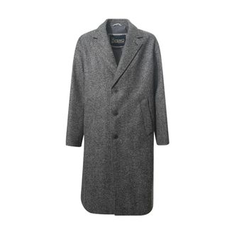 Herno Single-Breasted Coats - Coats - Hombre - Gris - L