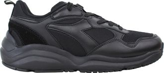 Diadora Whizz Run Mens Black Trainers - Size UK 3.5