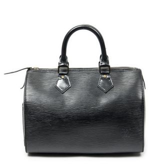 Louis Vuitton Pre-owned Womens Speedy 25 Handbag - Black - One Size