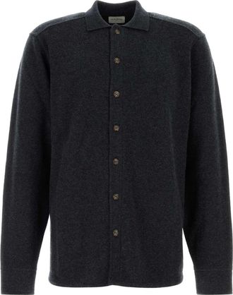 Le Kasha Midnight Blue Cashmere Minsk Shirt