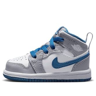 Air Jordan (TD) Air Jordan 1 Mid Cement True Blue DQ8425-014