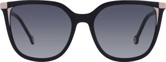 Carolina Herrera Grey Gradient Butterfly Ladies Sunglasses HER 0140/S 0KDX/9O 54