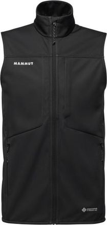 Mammut Ultimate VIII Softshell Vest Softshellgilet für Herren | schwarz