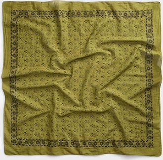 SOEUR Womens Flowers and hearts sheer scarf