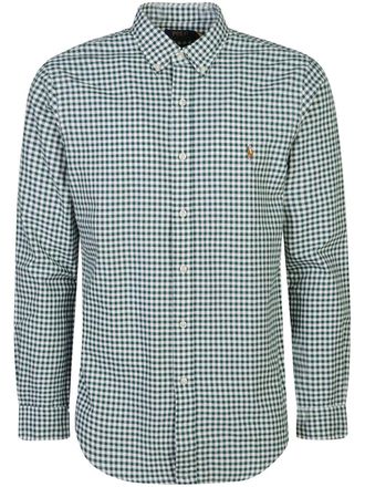 Polo Ralph Lauren plaid button-down shirt - men - Cotton - S - Green