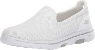 Skechers Go Walk 5 Womens Slip On Walking Shoes, Color White, Size 36 EU