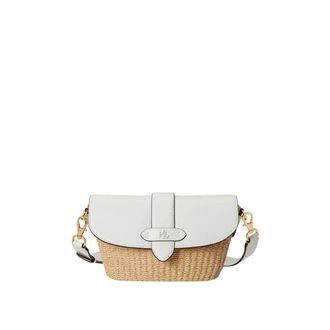 Ralph Lauren Cross Body Bags, female, Beige, Size: ONE SIZE Lynden Shoulder Bag
