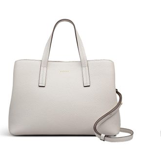 Radley London Dukes Place Medium Ziptop Satchel Bag in Chalk at Nordstrom