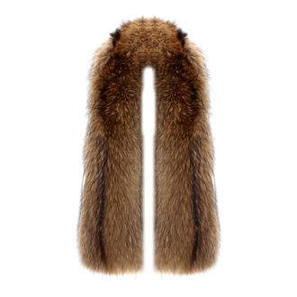 S.W.O.R.D 6.6.44 Colletto in Eco-pelliccia a Pelo Lungo - - Accessories - Donna - Marrone - ONE SIZE