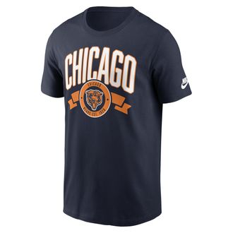 Nike Chicago Bears Rewind Front And Back Hit Essential Nike Mens NFL T-Shirt in Blue | N19941L7QV-93P