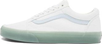 Vans Old Skool Side Stripe Lightweight Wear-Resistant Low Top Casual Skate Shoes Unisex Blue VN0000SB650