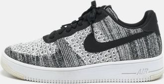Nike Air Force 1 Flyknit 2 Black Pure Platinum