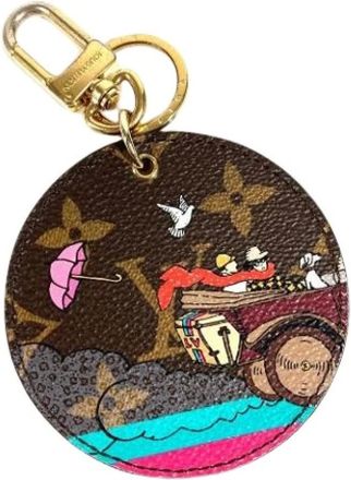 Louis Vuitton Pre-owned Accessories, female, Multicolor, Size: ONE SIZE Pre-owned Monogram Keyring