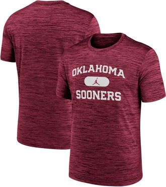 Jordan Brand Mens Jordan Brand Crimson Oklahoma Sooners Velocity Mascot Performance T-Shirt at Nordstrom, Size Medium