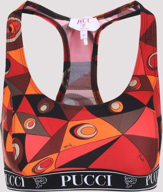 Pucci Polyamide Bra Top