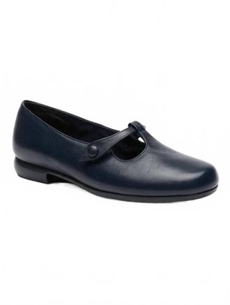 Munro Womens Avalon Loafer In Navy Leather