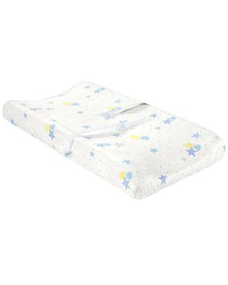 Lush D&eacute;cor Lush Decor Elephant Balloon Stars Soft & Plush Changing Pad Cover