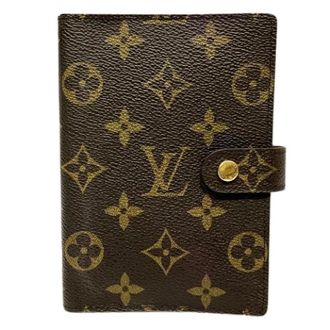 Louis Vuitton Pre-owned Accessories, male, Brown, Size: ONE SIZE Pre-owned Agenda PM Monogram Notebook