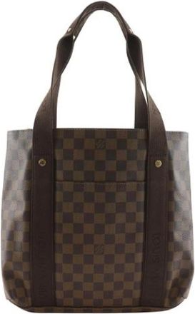 Louis Vuitton Pre-owned Cabas Beaubourg Damier Canvas Tote Bag - Heren - Vintage Shopper - Bruin - ONE Size - Vintage