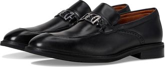 Stacy Adams Boyd Moc Toe Bit Slip-On Mens Shoes Black : 11.5 M, Leather
