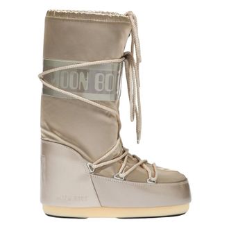 Moon Boot Icon Glance Laarzen - Dames - Schoenen - Geel - Maat: 42 EU Leer
