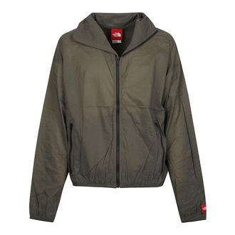 The North Face Red Box Packable Hooded Wind Jacket - Heren - Outdoorjassen - Groen - L - Polyester - Fitness