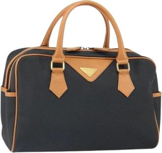 Saint Laurent Pre-owned Handbags, female, Black, Size: ONE SIZE Pre-owned Boston Bag