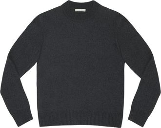 Craig Green Grey Wool Jumper with Felt Patch