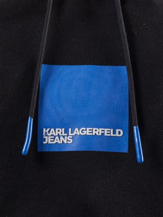KARL LAGERFELD JEANS Herren Sweatshirt – Box Logo, Regular Fit, Aus Bio-Baumwolle