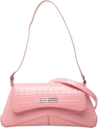 Balenciaga Pre-owned XX Small Flap Leather Shoulder Bag - - Pre-owned - Donna - Rosa - ONE SIZE